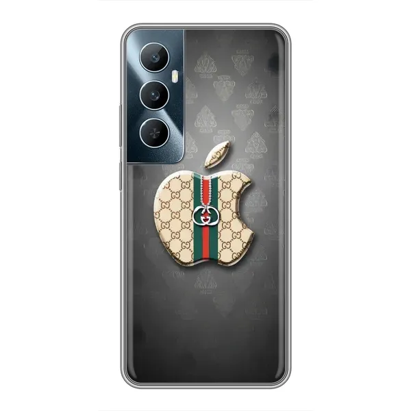 Чохол з принтом «Apple gucci» для Realme C65 Чохол з принтом «Apple gucci» для Realme C65