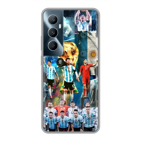 Чехол с принтом «Аргентина Месси» для Realme C65