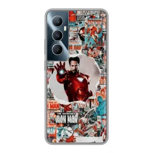 Чохли з героями Марвел Realme C65 (VPrint) (Айронмен)