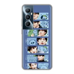 Чохли BTS для Realme C65 (AlphaPrint) (Bangtan)