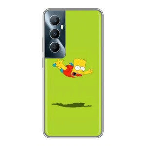 Чjхол з Сімпсонами для Realme C65 (VPrint) (Барт Сімпсон)