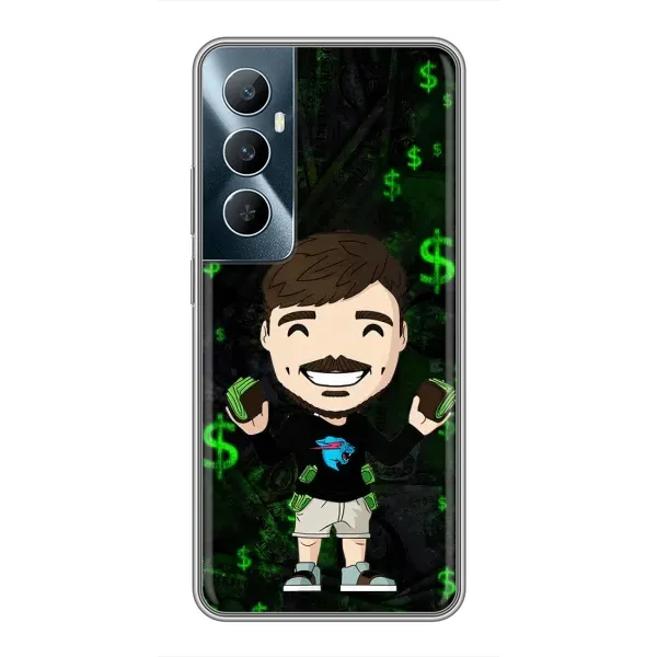 Чехол с принтом «Блогер Beast» для Realme C65