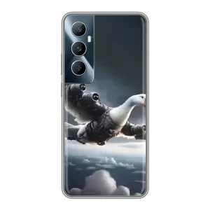 Чехол с мемом Тралалело тралала на Realme C65 (Бомбардини гусини)