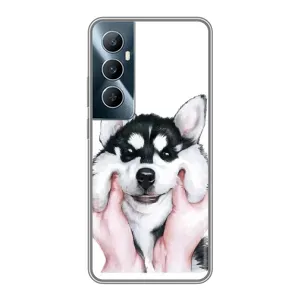 Чохли з собаками для Realme C65 (VPrint) (Радісний Хаскі)