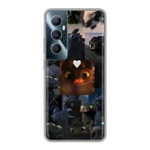 Чохол з принтом «Дракон колаж» для Realme C65