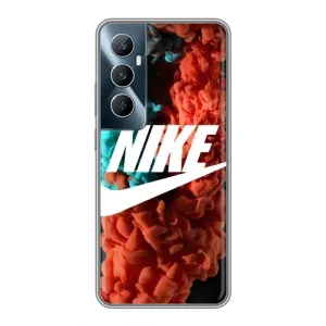 Чохол для Realme C65 - з принтом Найк (AlphaPrint) (Димчастий найк)