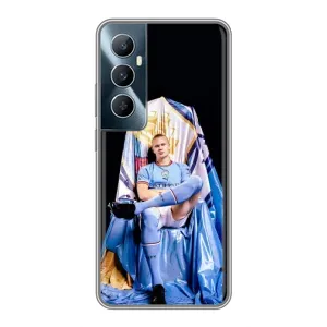 Чохли з футболістом Ерлінг Холанд для Realme C65 (AlphaPrint) (футболіст Холанн)