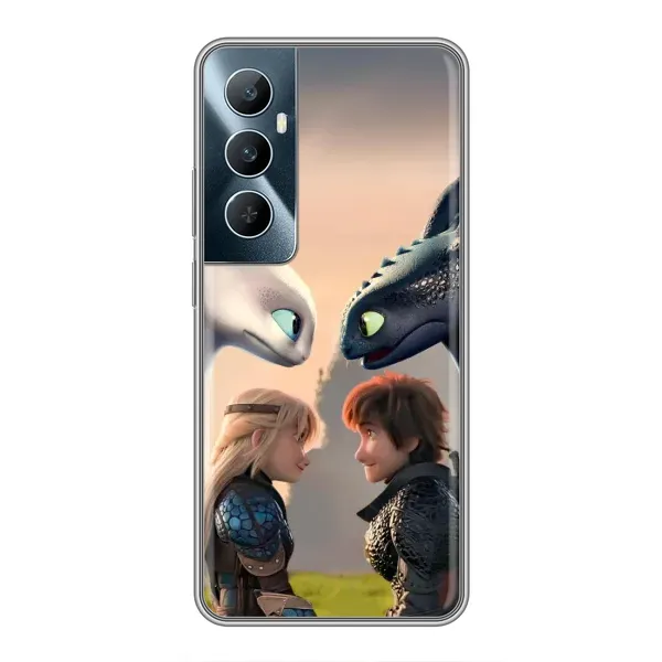 Чохол з принтом «Гикавка і Астрід» для Realme C65
