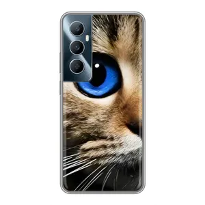 Чехлы с Котиками для Realme C65 (VPrint) (Глаз кота)