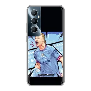 Чохли з футболістом Ерлінг Холанд для Realme C65 (AlphaPrint) (гол Ерлінг Холанд)