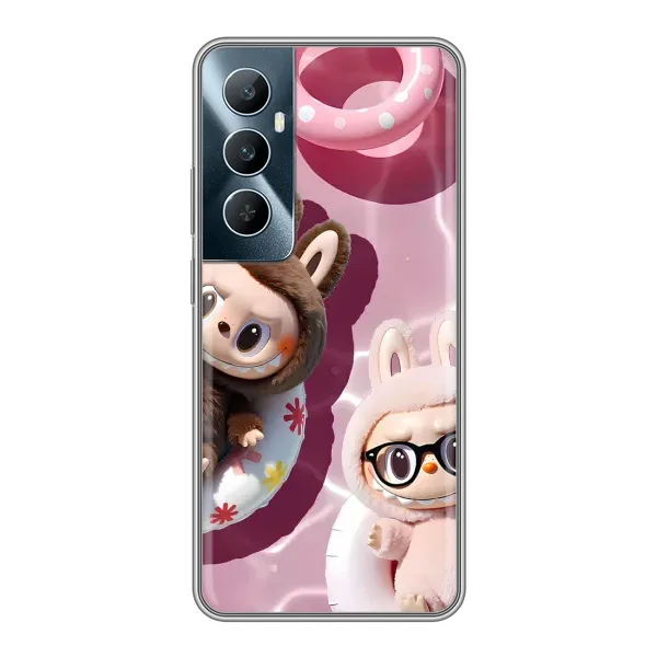 Чехол с принтом «Игрушка Лабубу» для Realme C65 Чехол с принтом «Игрушка Лабубу» для Realme C65