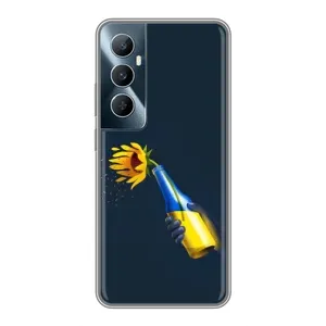 Чохол для Патріота України Realme C65 - (AlphaPrint) (Коктель молотова)