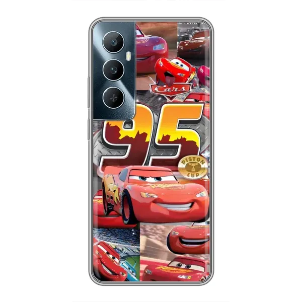 Чохол з принтом «Колаж Блискавка Маквін» для Realme C65 Чохол з принтом «Колаж Блискавка Маквін» для Realme C65
