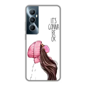 Чехол с печатью для Realme C65 - (Мода) (AlphaPrint) (Коронавирус)