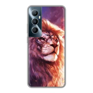 Чохол з картинкою ЛЕВ для Realme C65 (VPrint) (Красочний Лев)