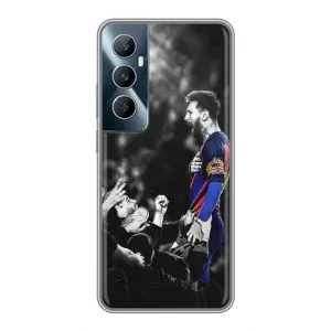 Чехлы Месси для Realme C65 (AlphaPrint) (Lionel Messi)