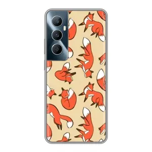 Чохли з картинкою Лисичка для Realme C65 (VPrint) (Лисички)