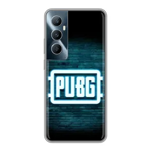 Чеjхол PUBG для Реалмі С65 (AlphaPrint) (Лого PUBG)