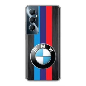 Чохол для Реалмі С65 - з принтом БМВ (AlphaPrint) (Лого BMW)