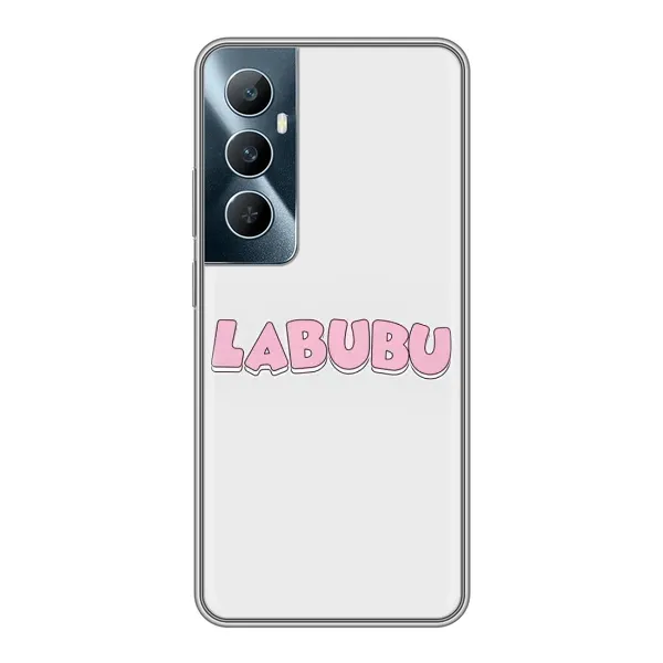 Чехол с принтом «Лого Лабубу» для Realme C65 Чехол с принтом «Лого Лабубу» для Realme C65