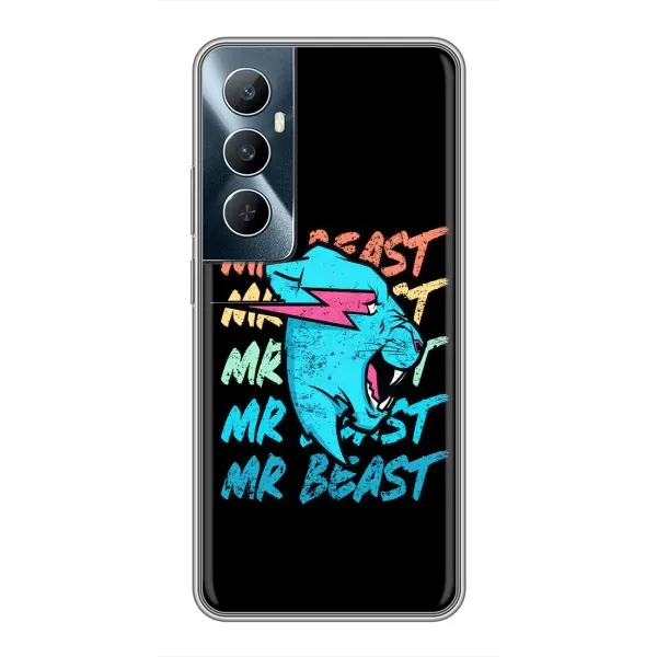 Чехол с принтом «logo Mr beast» для Realme C65