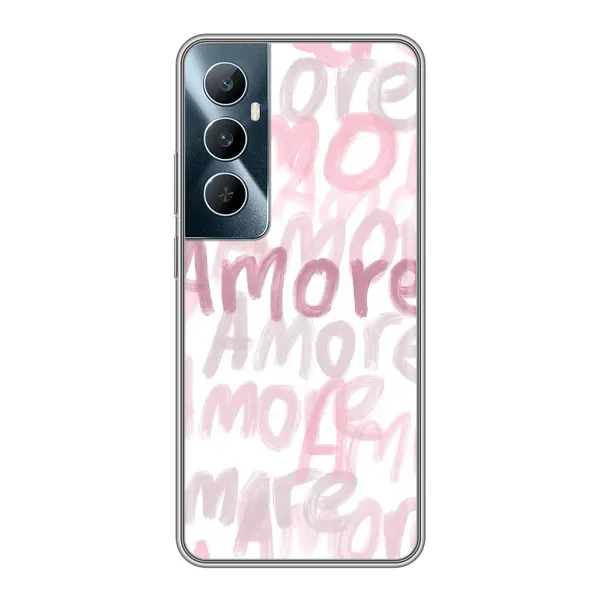 Чохол з принтом «Аморе любов» для Realme C65 Чохол з принтом «Аморе любов» для Realme C65