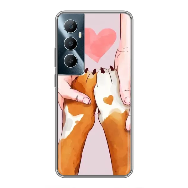 Чохол з принтом «Любовь до собак» для Realme C65