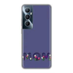 Чехлы для мамы на Realme C65 (Мама в цветах)