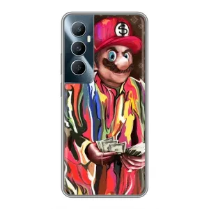 Бренднові Чохли для Realme C65 - (PREMIUMPrint) (Mario LV)