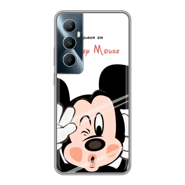 Чехол с принтом «Маус Микки» для Realme C65 Чехол с принтом «Маус Микки» для Realme C65