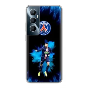 Чохли Кіліан Мбаппе для Realme C65 (Мбаппе у вогні)