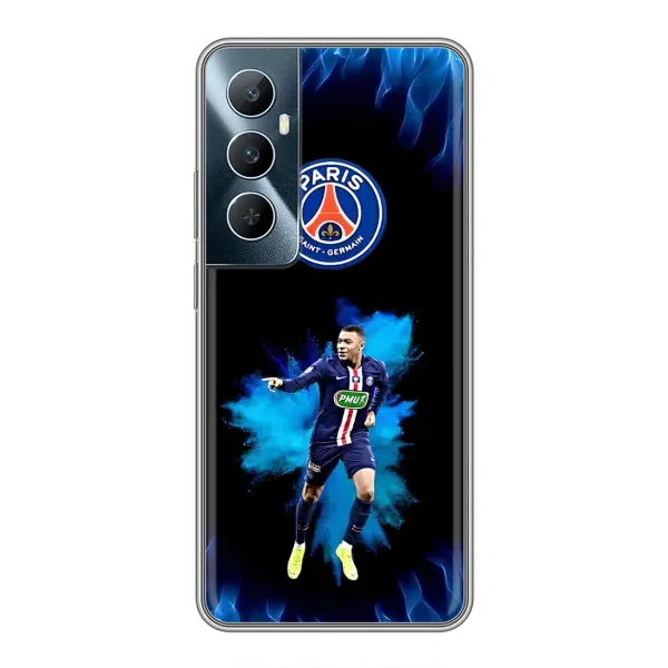 Чохол з принтом «Мбаппе у вогні» для Realme C65