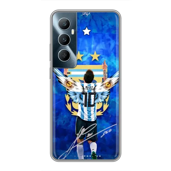 Чехол с принтом «Месси сборная» для Realme C65