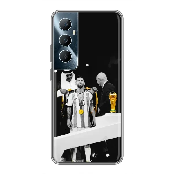 Чехол с принтом «Месси в накидке» для Realme C65