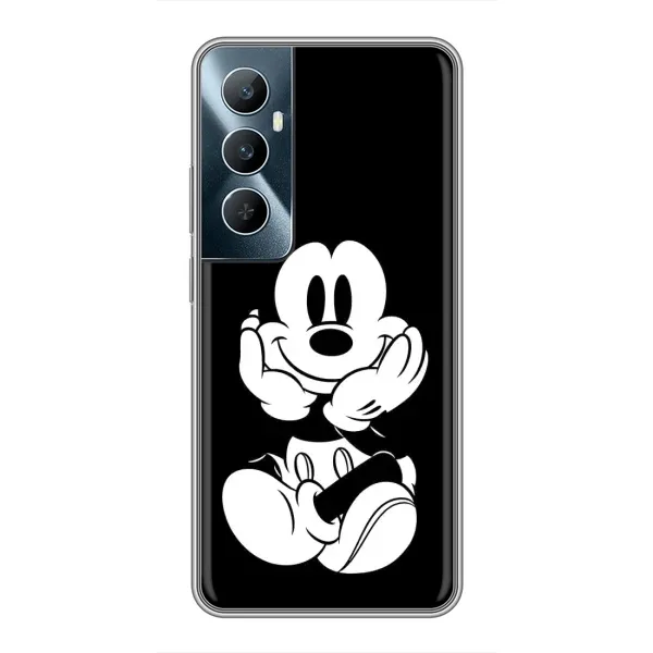 Чехол с принтом «Микки на черном» для Realme C65 Чехол с принтом «Микки на черном» для Realme C65