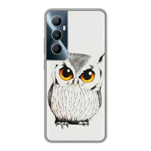 Чохол з пташками на Realme C65 (VPrint) (Мила Сова)