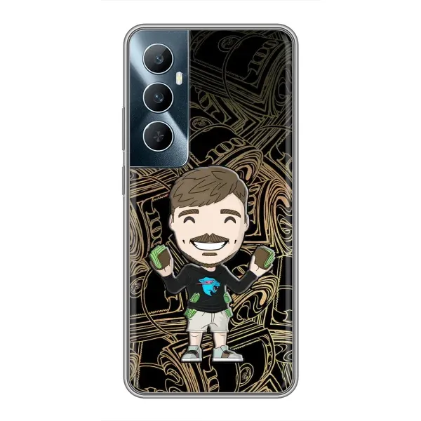 Чехол с принтом «Mister Beast» для Realme C65