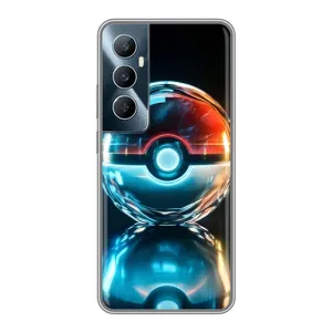 Чохол з Пікачу на Realme C65 (М'яч Пікачу)