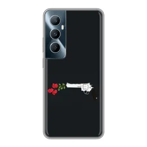 Чехлы (ART) Цветы на Realme C65 (VPrint) (Неочікувані квіти)