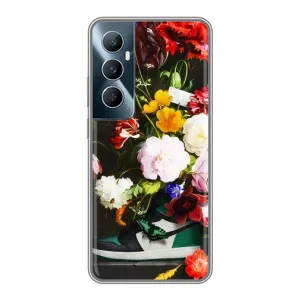 Бренднові Чохли для Realme C65 - (PREMIUMPrint) (Nike цветы)