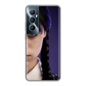 Чохол з дизайном Венздей 2 на Realme C65 (Загадковий погляд Венздей)