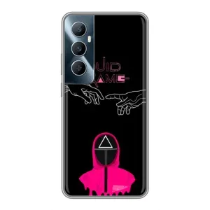 Чехол с принтом «Минимализм Игра кальмара» для Realme C65