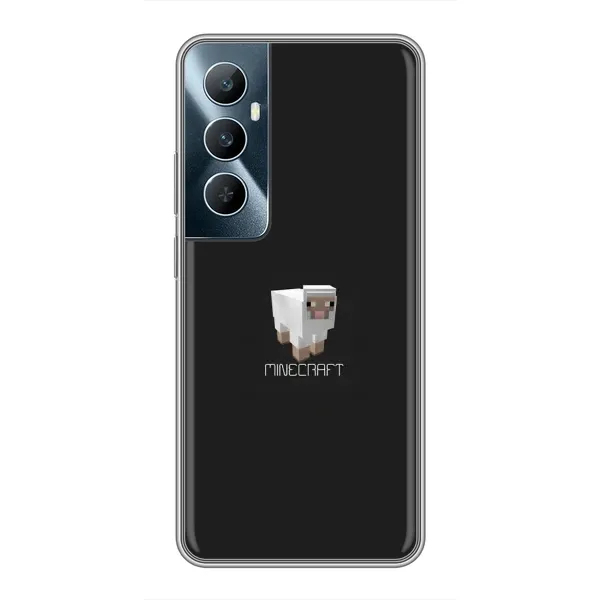 Чехол с принтом «Овечка Майнкрафт» для Realme C65