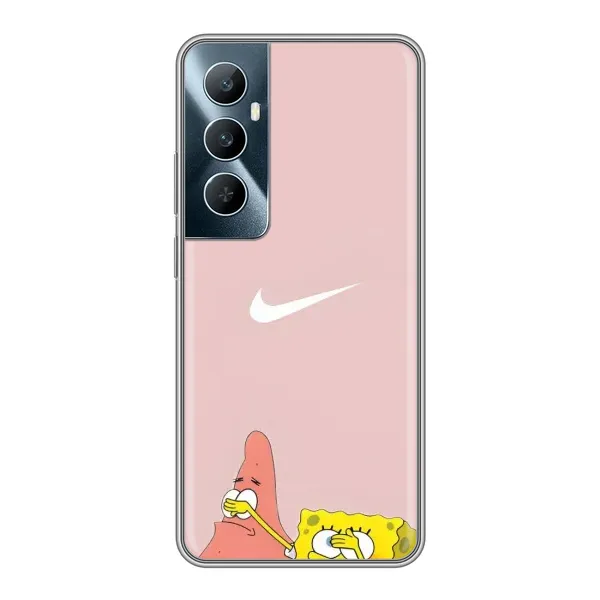 Чохол з принтом «Патрік і Губка» для Realme C65