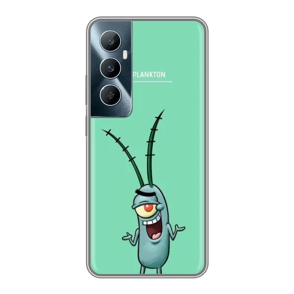 Чохол з принтом «Персонаж Планктон» для Realme C65