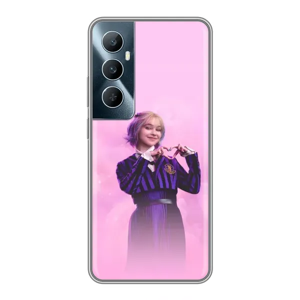 Чохол з принтом «Яскрава Енід Венздей» для Realme C65