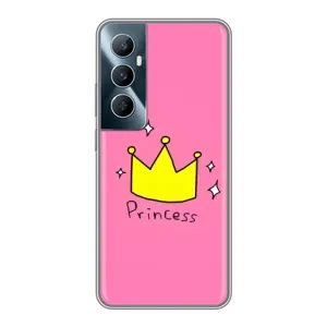 Чохол з картинкою (Стильні) Реалмі С65 - (AlphaPrint) (Princess)