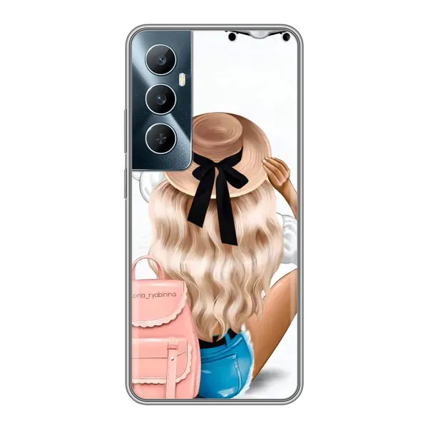 Чехол с принтом «Путешествие» для Realme C65