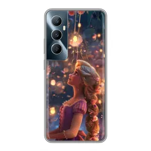 Чохол Рапунцель для Realme C65 (Рапунцель ліхтарики)