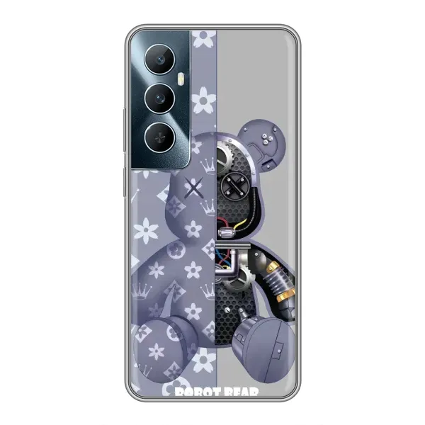 Чохол з принтом «Робот Медведик» для Realme C65